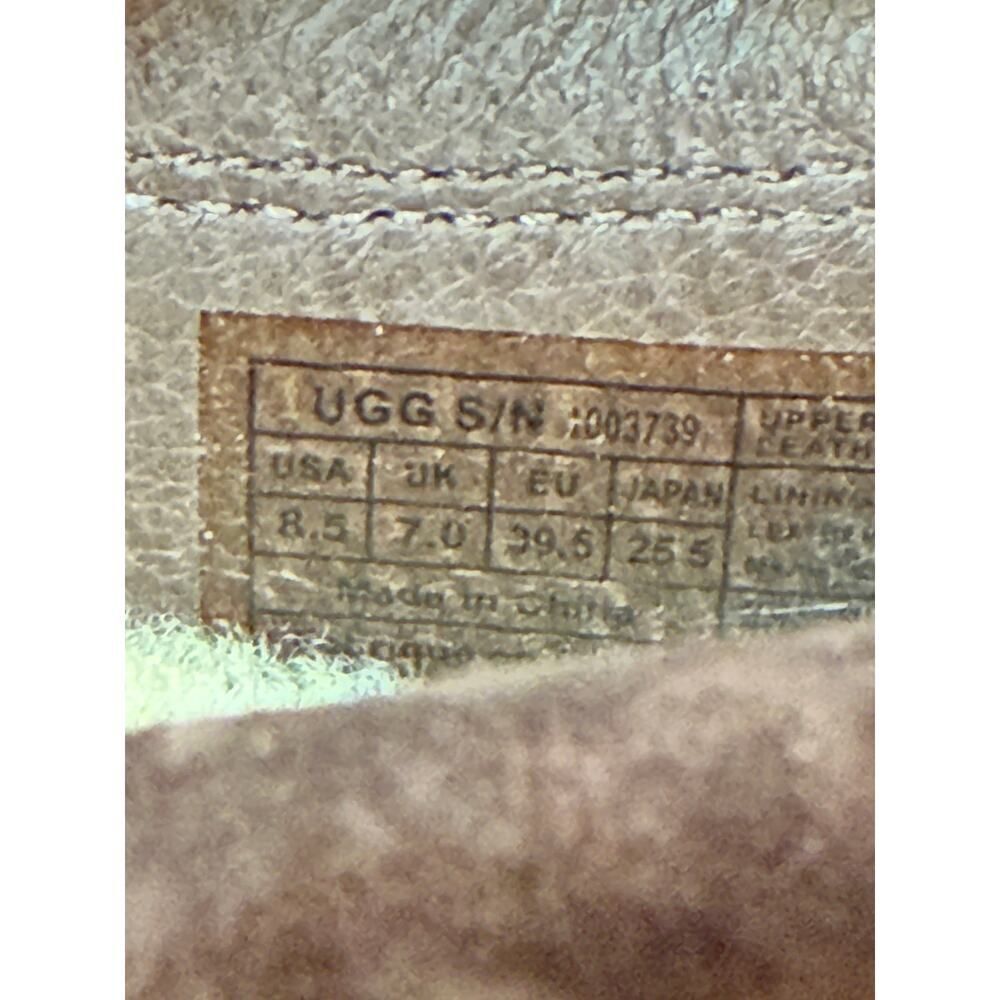 Ugg Meena Java Dark Brown Suede Driver Loafers Wo… - image 5